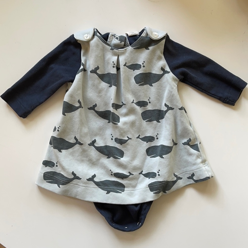 Organic kate quinn dress/onesie